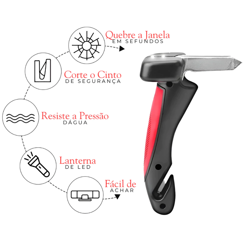 Gancho Sênior ™ - Segurança para entrar e sair do carro!
