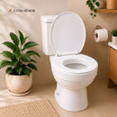 Assento Sanitário Almofadado Elevado 7,5cm