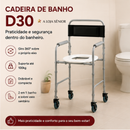 Kit Cadeira de Rodas + Cadeira de Banho