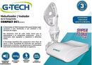 Nebulizador e Inalador COMPACT DC1 - G-TECH