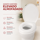Assento Sanitário Almofadado Elevado