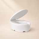 Assento Sanitário Elevado 13,5 cm com Tampa – Conforto e Segurança