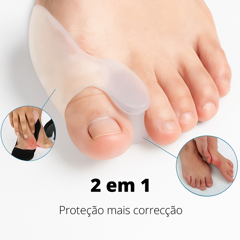 Bye Joanete™ – Alívio imediato e proteção diária 👣