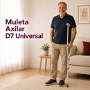 Muleta Axilar de Alumínio com Regulagem de Altura D7 (1 unidade)