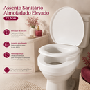 Assento Sanitário Almofadado Elevado 13,5cm