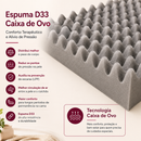 Colchão Terapêutico Caixa De Ovo D33 - Solteiro