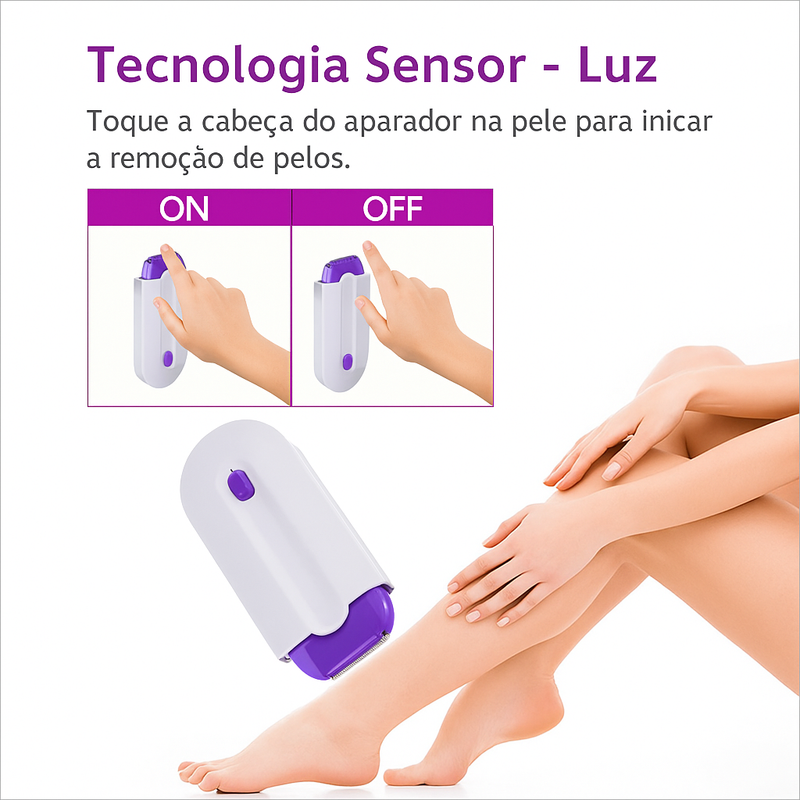 Depilador Feminino Lisse Touch ™ - Pele lisinha e macia sem dor 💖