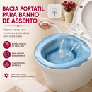 Bacia Portátil Para Banho De Assento Com Bomba Manual