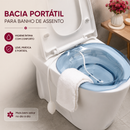 Bacia Portátil Para Banho De Assento Com Bomba Manual
