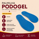 Palmilha Podogel - Anti-impacto Recortável Azul - Tam. Único