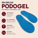 Palmilha Podogel - Anti-impacto Recortável Azul - Tam. Único