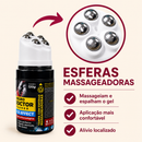 Gel Negro com Esferas Massageadoras – Doctor Pauher | Efeito Gelado e Revigorante