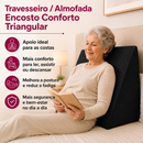 Travesseiro / Almofada Encosto Conforto Triangular