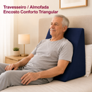 Travesseiro / Almofada Encosto Conforto Triangular