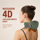 Massageador de Pescoço 4D com Aquecimento Duplo