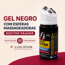 Gel Negro com Esferas Massageadoras – Doctor Pauher | Efeito Gelado e Revigorante