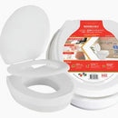 Assento Sanitário Almofadado Elevado 13,5cm