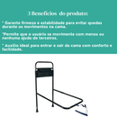 Barra de Apoio para Cama Perfetto Segurança e Estabilidade Maior Confiança
