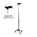 Bengala 4 Pontas com Regulagem de Altura até 90 kg - D9