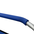 Cadeira de Banho para Idoso Dobrável Alúminio Braço Rebatível Sanitária Higiênica + Coletor